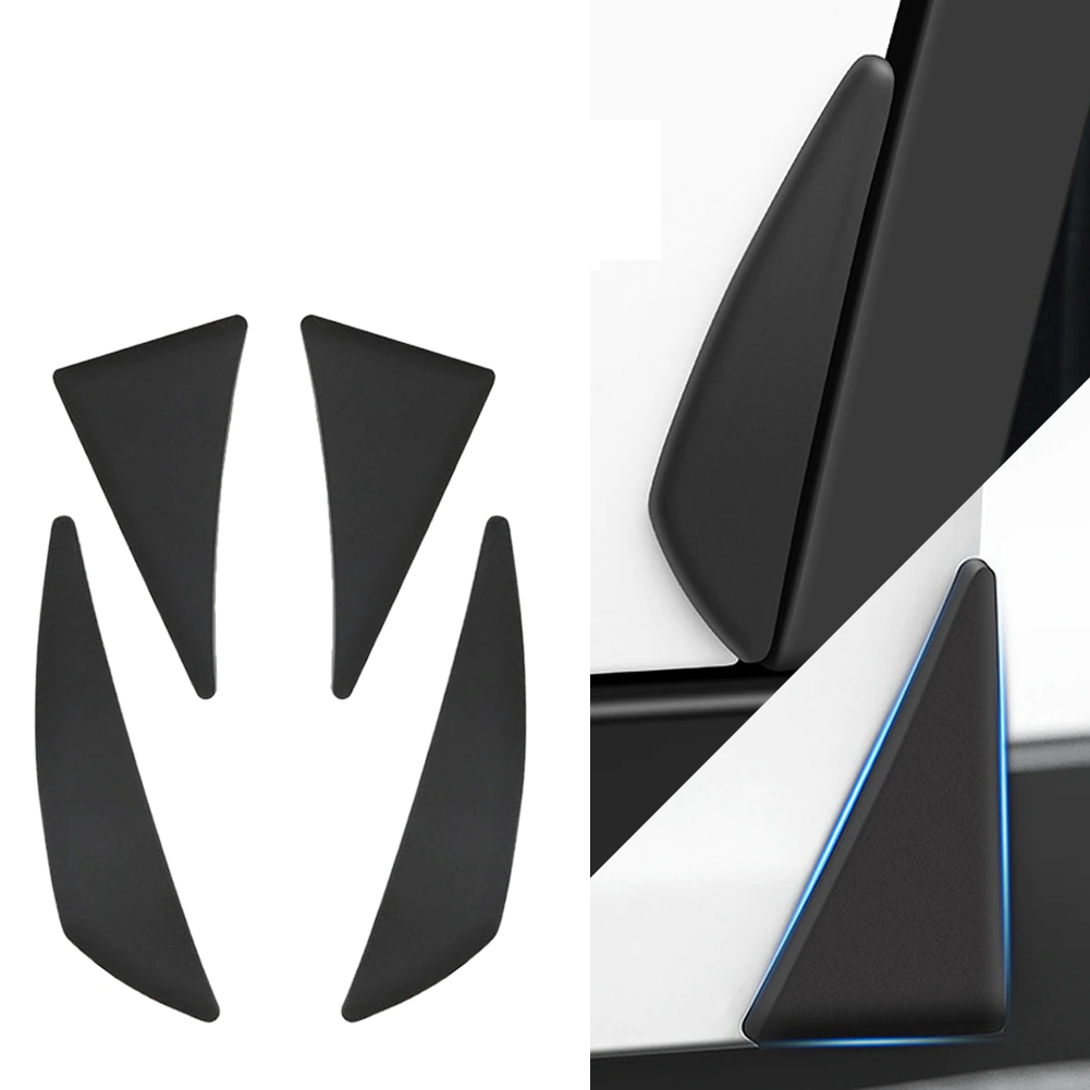 Tesla Model Y Front Door Edge Corner Guards, Silicone, 4-piece set, 2020-2023