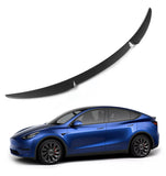 Tesla Model Y Rear Spoiler, ABS Carbon Fiber, 2020-2021