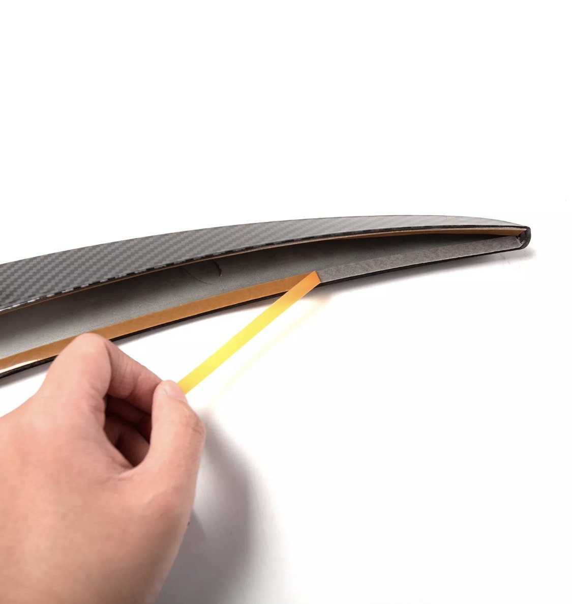 Tesla Model Y Rear Spoiler, ABS Carbon Fiber, 2020-2021