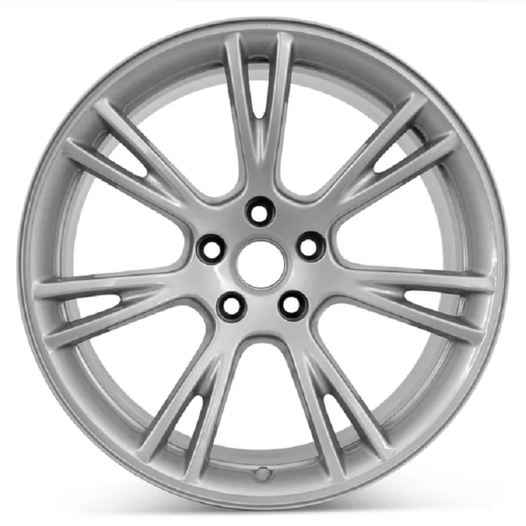 Tesla Model 3, Y 19″ X 9.5 Gemini OEM Wheel Rim, Silver Painted, Remanufactured
