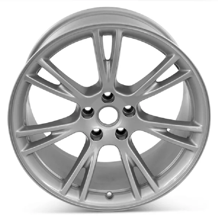 Tesla Model 3, Y 19″ X 9.5 Gemini OEM Wheel Rim, Silver Painted, Remanufactured