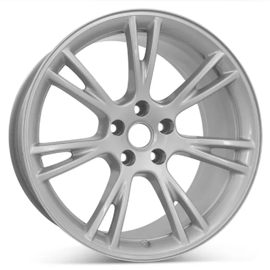 Tesla Model 3, Y 19″ X 9.5 Gemini OEM Wheel Rim, Silver Painted, Remanufactured