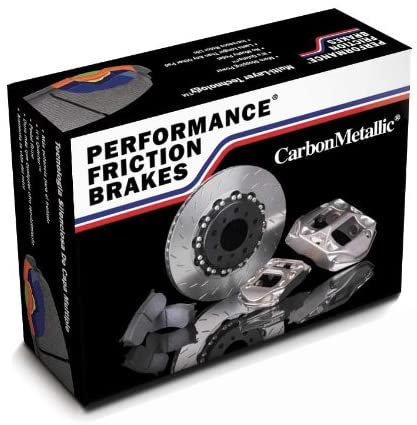 Tesla Model S Performance Friction Z- Rated Carbon Metallic Front Brake Pads, 2012-2019